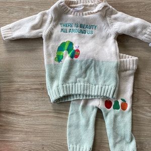 Eric Carle newborn baby knit set